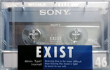 Compact Cassette Sony HF-X 46 "Exist 46L" Type I Normal 1988 Japan