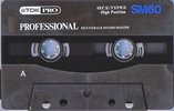 Compact Cassette TDK PRO SM 60 "SM60" Type II Chrome 1997 North America