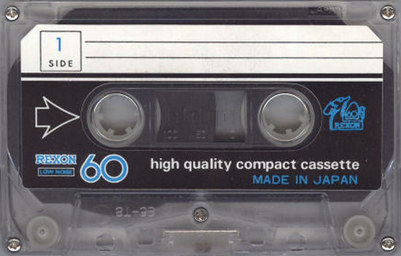 Compact Cassette Rexon 60 Type I Normal Japan