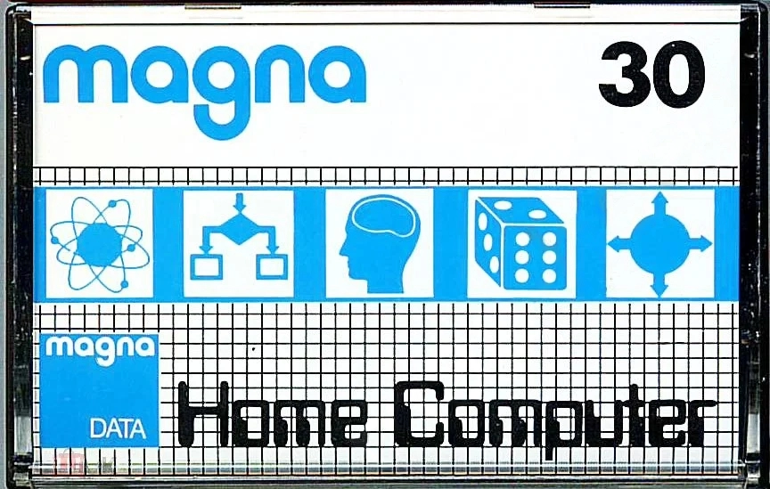 Compact Cassette Magna Home Computer 30 Computer Cassette 1983 Europe