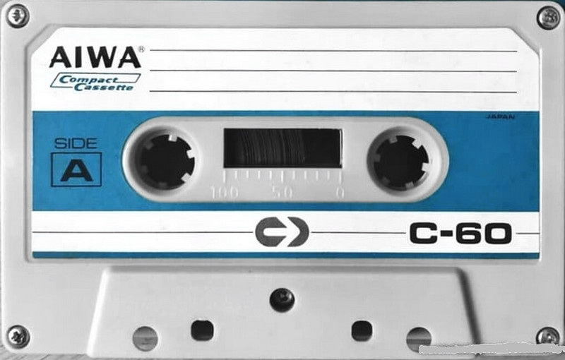Compact Cassette Aiwa 60 Type I Normal 1970 Japan