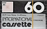 Compact Cassette International 60 Type III Ferro Chrome Worldwide