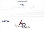 Compact Cassette TDK AR 90 "AR-LW90 Limited Edition" Type I Normal 1988 Europe