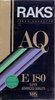 VHS, Video Home System RAKS AQ 180 Type I Normal Europe