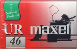 Compact Cassette Maxell UR 46 Type I Normal 1996 Europe