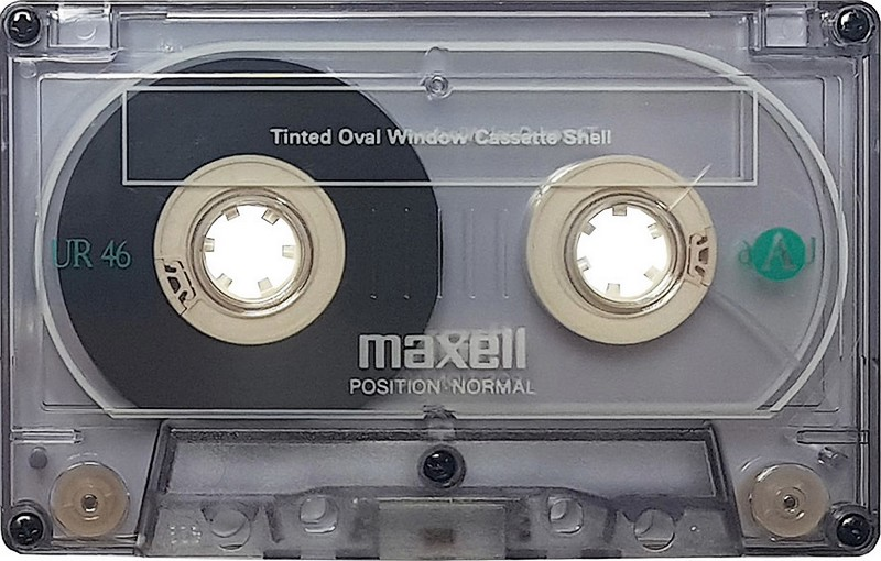 Compact Cassette Maxell UR 46 Type I Normal 1996 Europe
