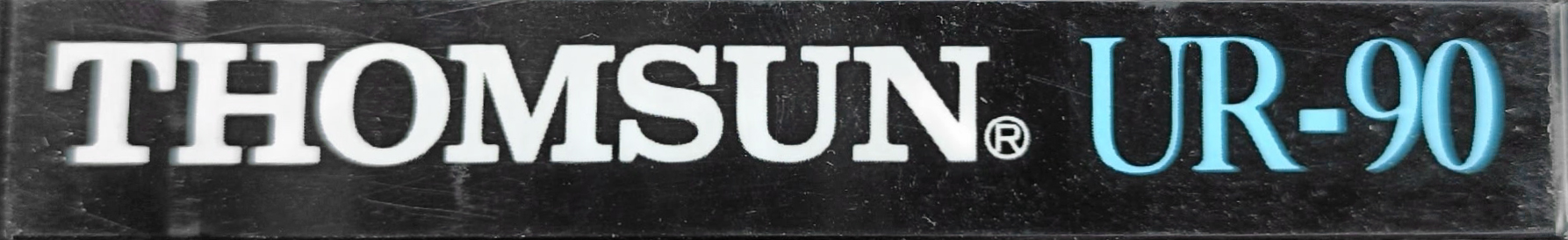 Compact Cassette Thomsun UR 90 Type I Normal 1985 Worldwide