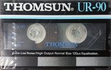 Compact Cassette Thomsun UR 90 Type I Normal 1985 Worldwide