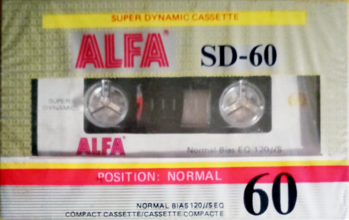 Compact Cassette Alfa SD 60 Type I Normal USA