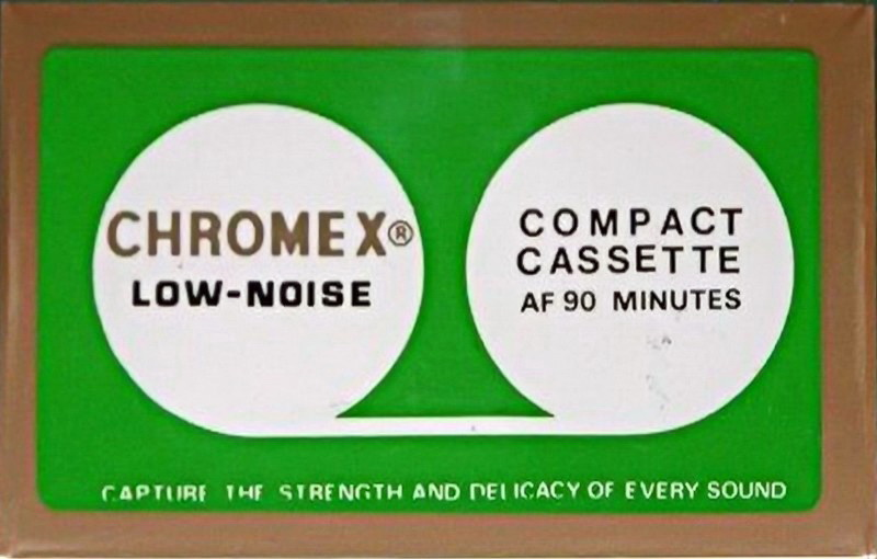 Compact Cassette Chromex 90 Type I Normal Thailand