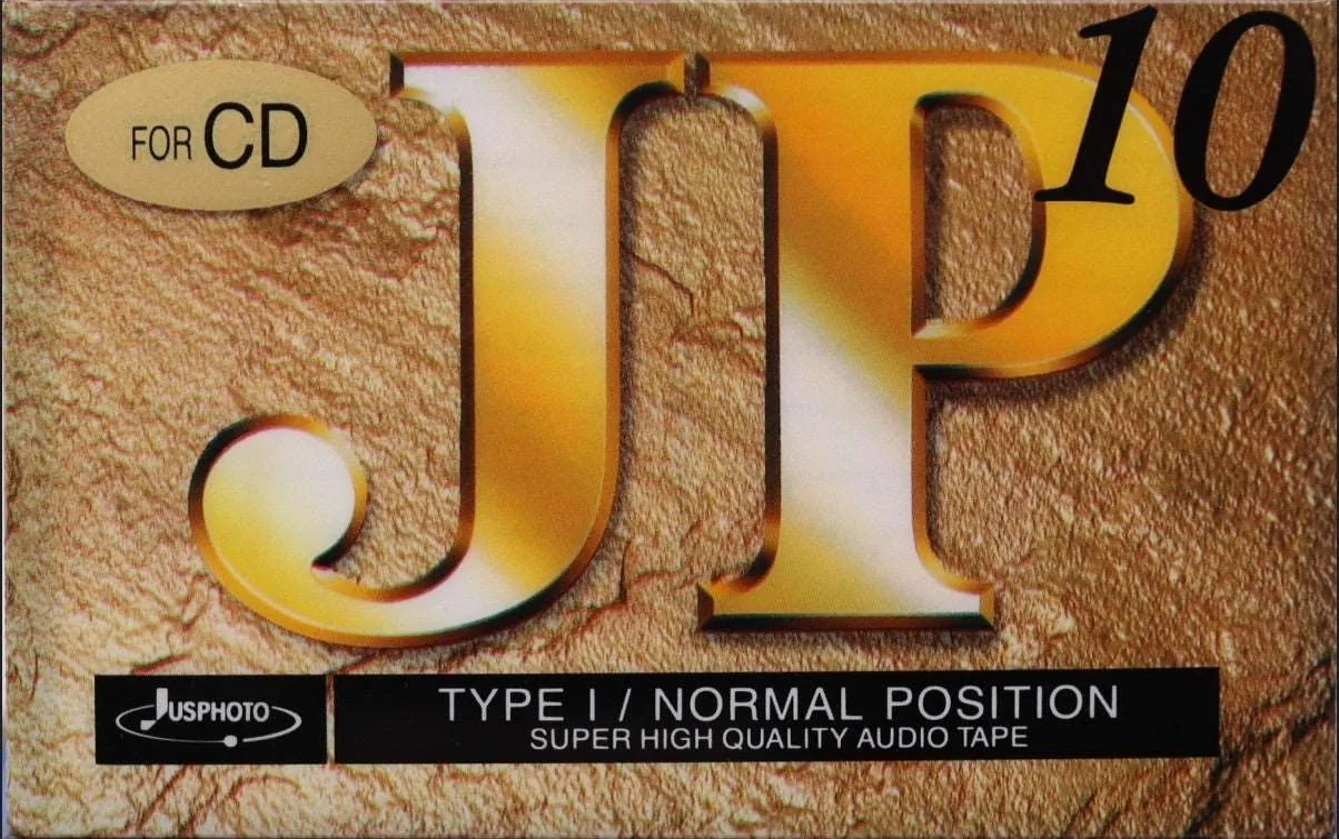 Compact Cassette Jusphoto JP 10 Type I Normal Japan