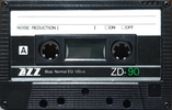 Compact Cassette ZZZ ZD 90 Type I Normal 1988 Worldwide
