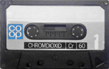 Compact Cassette Coop Super Sound 60 Type II Chrome Germany