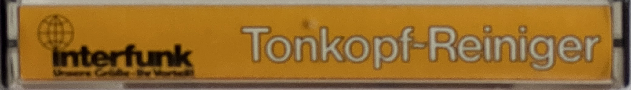 Compact Cassette Interfunk "C-HC" Cleaning Cassette 1978 Europe