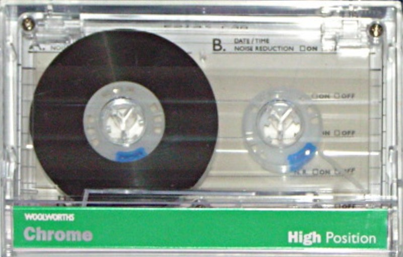 Compact Cassette Woolworths 90 Type II Chrome 1997 UK