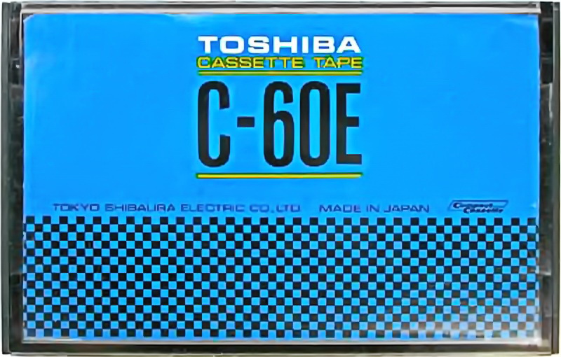 Compact Cassette Toshiba E 60 Type I Normal 1973 Japan