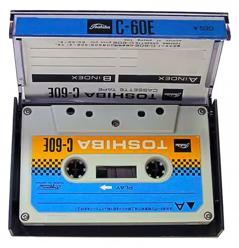 Compact Cassette Toshiba E 60 Type I Normal 1973 Japan