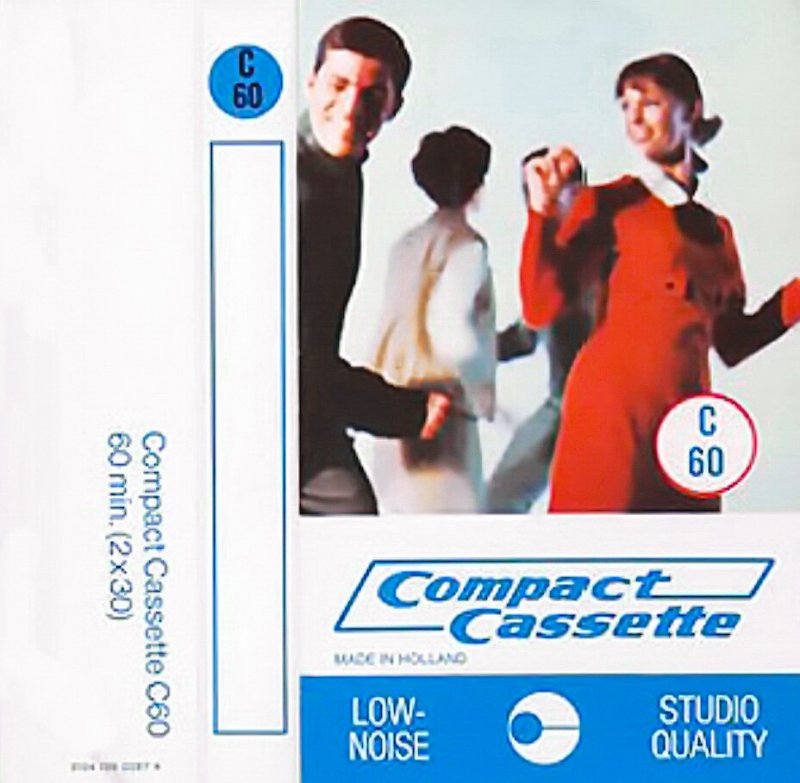 Compact Cassette Radiola Studio Quality 60 Type I Normal 1966 Europe