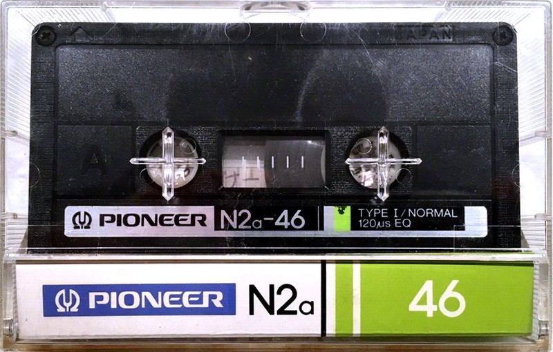 Compact Cassette Pioneer N2a 46 Type I Normal 1982 Japan