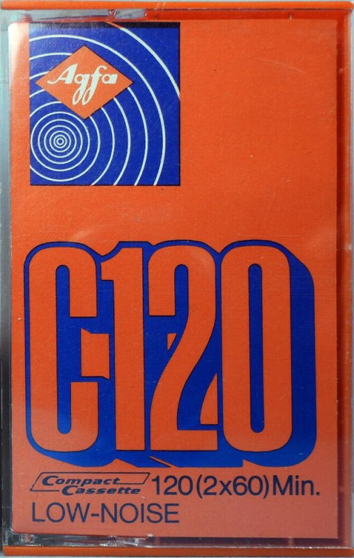 Compact Cassette AGFA 120 Type I Normal 1972 Germany