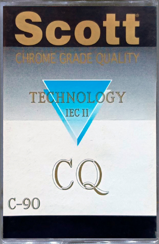 Compact Cassette Scott 90 "CQ" Type II Chrome Germany