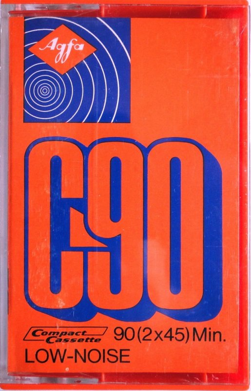 Compact Cassette AGFA 90 Type I Normal 1972 Germany