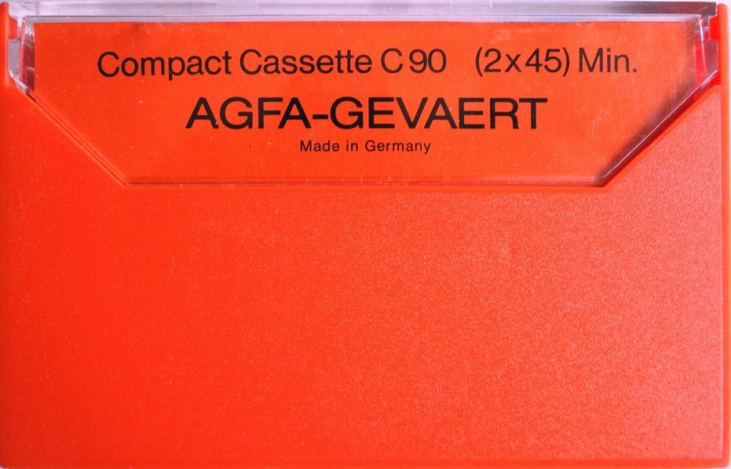 Compact Cassette AGFA 90 Type I Normal 1972 Germany