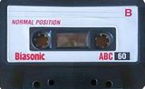 Compact Cassette Biasonic ABC 60 Type I Normal Singapore