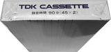 Compact Cassette TDK F 90 "C-90F" Type I Normal 1969 Japan