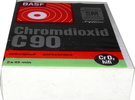 Compact Cassette BASF Chromdioxid 90 "Plastic case" Type II Chrome 1972 Europe