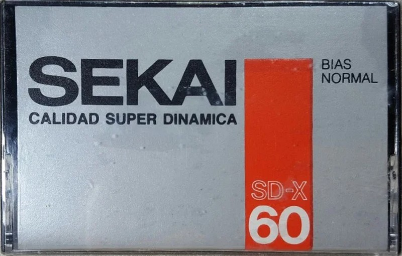 Compact Cassette Sekai 60 "SD-X" Type I Normal Argentina