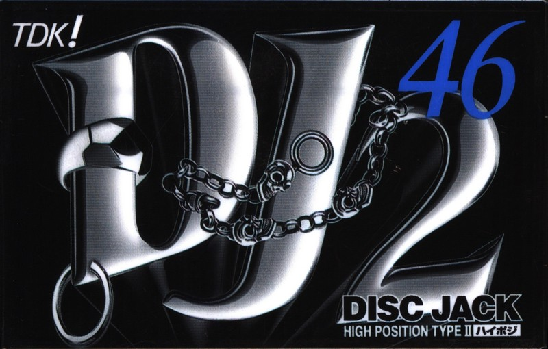 Compact Cassette TDK DJ2 Disc Jack 46 "DJ2-46S" Type II Chrome 1997 Japan