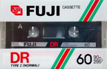 Compact Cassette Fuji DR 60 Type I Normal 1985 Europe