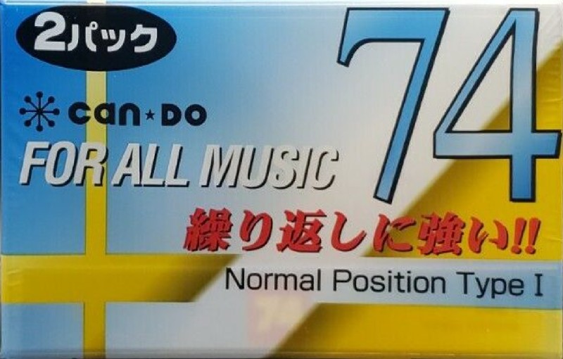 Compact Cassette Can Do 74 Type I Normal China