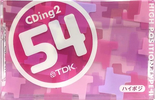 Compact Cassette TDK CDing 2 54 "CD2-54U" Type II Chrome 2002 Japan