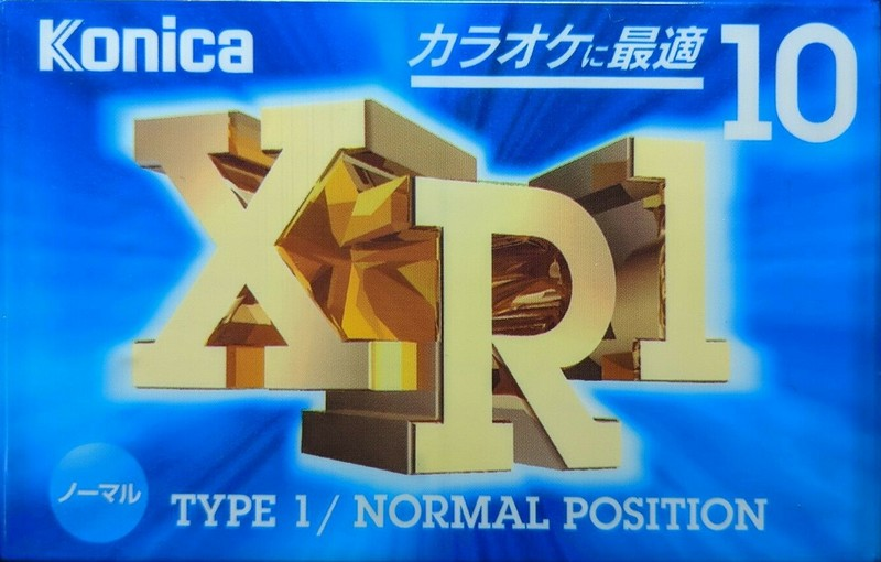 Compact Cassette Konica XR 10 "XR1" Type I Normal 1993 Japan