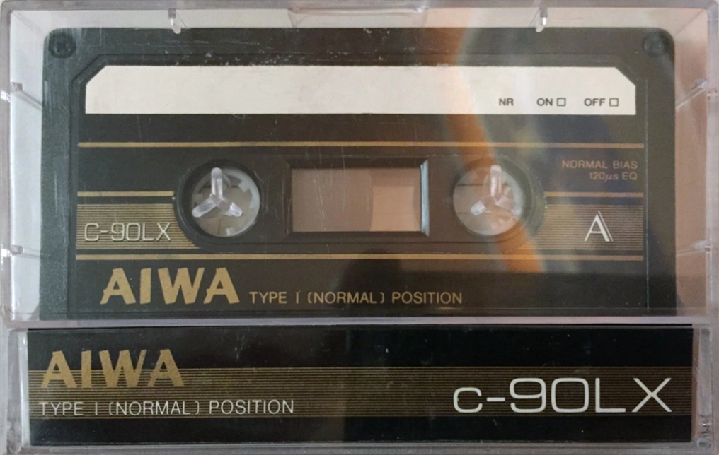 Compact Cassette Aiwa LX 90 Type I Normal 1982 Worldwide