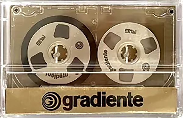 Compact Cassette Gradiente GMT 60 Type IV Metal Latin America