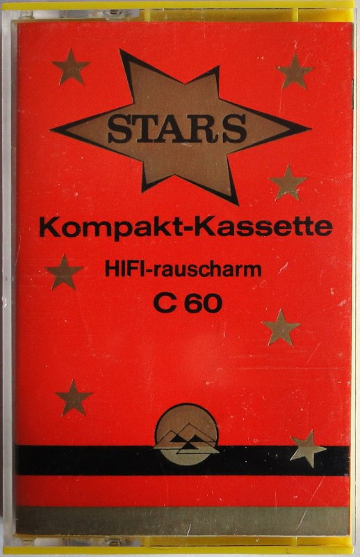 Compact Cassette Stars 60 Type I Normal 1976 Germany