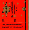 Compact Cassette Stars 60 Type I Normal 1976 Germany