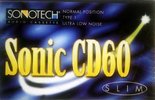 Compact Cassette Sonotech Sonic 60 Type I Normal Southern Africa