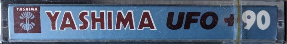 Compact Cassette Yashima UFO+ 90 Type I Normal 1979 UK