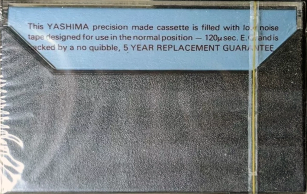 Compact Cassette Yashima UFO+ 90 Type I Normal 1979 UK
