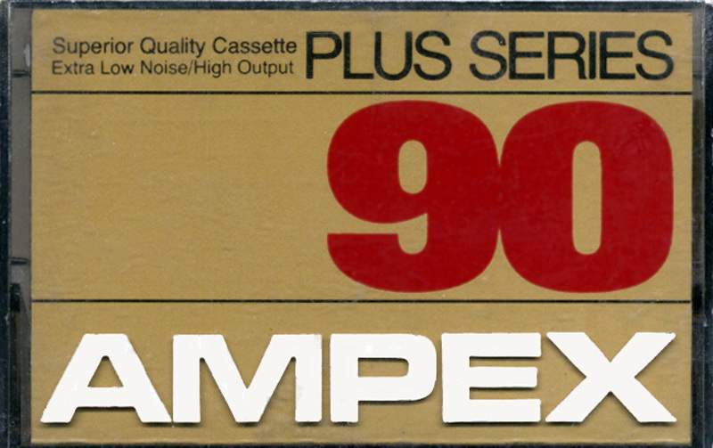 Compact Cassette Ampex Plus Series 90 1978 USA