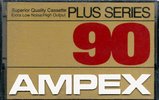 Compact Cassette Ampex Plus Series 90 1978 USA