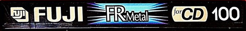 Compact Cassette Fuji FR Metal 100 Type IV Metal 1992 North America