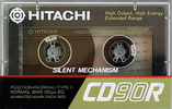 Compact Cassette Hitachi CD-R 90 Type I Normal 1985 Japan