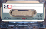 Compact Cassette Sony Auto-Sensor 60 Type I Normal 1968 USA