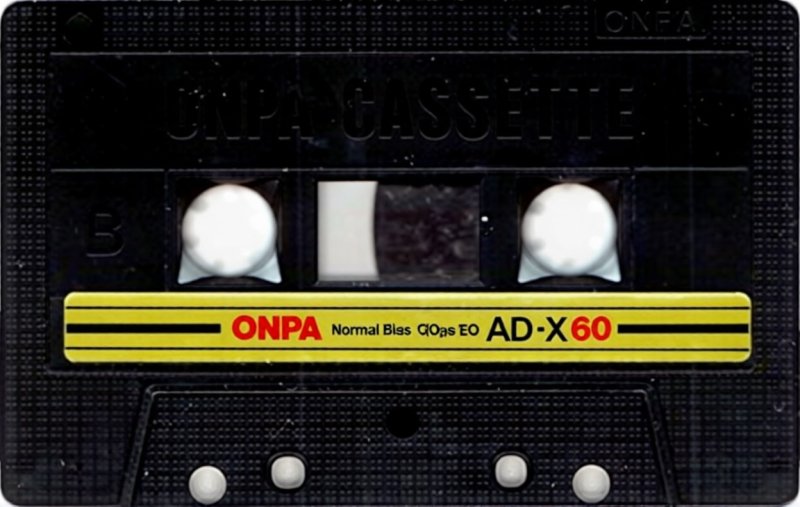 Compact Cassette ONPA AD-X 60 Type I Normal 1987 Thailand