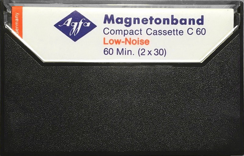 Compact Cassette AGFA 60 Type I Normal 1970 Germany